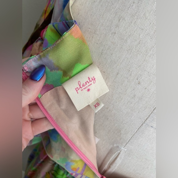 Plenty by Tracy Reese One-Shoulder Puff-Sleeve Dress Sz XS - Picture 14 of 16